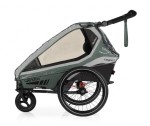 Folia osłona przeciwdeszczowa do przyczepki rowerowej Qeridoo Kidgoo 1  rain cover