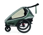 Folia osłona przeciwdeszczowa do przyczepki rowerowej Qeridoo Kidgoo 2 rain cover