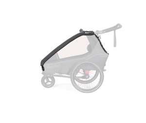 Poszycie górne (folia przeciwdeszczowa i moskitiera)  Qeridoo Kidgoo 2 Steel Grey
