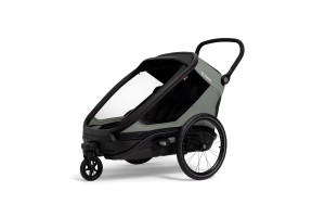 NOWOŚĆ!!!!! Hamax - przyczepka rowerowa Outback Next, podwójna, dusty green