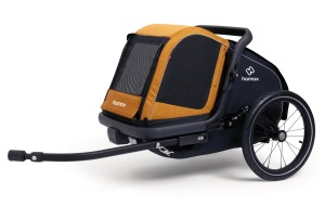 Hamax - przyczepka rowerowa dla psa - Milou S  spice/black