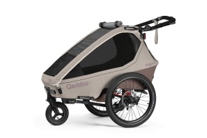 Qeridoo Kidgoo 1 Pro Gen 2 pojedyncza przyczepka rowerowa