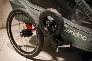 Uchwyt Qeridoo na przednie kółko spacerowe buggy 