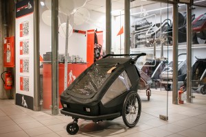 Croozer Yuuna podwójna modułowa przyczepka rowerowa 