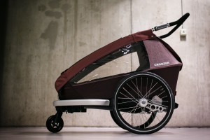Przyczepka rowerowa CROOZER Kid Vaaya 1 Blossom Red