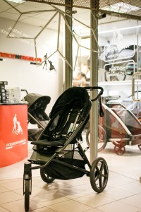 Cybex Avi Spin Moon Black wózek biegowy spacerówka