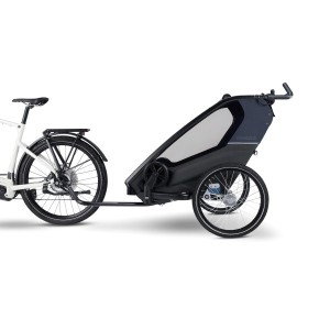 Przyczepka rowerowa Croozer Lykke 2 - Blueberry Blue dwuosobowa