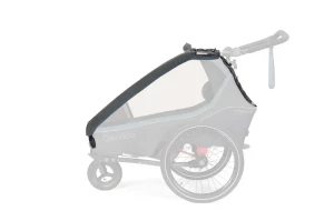 Poszycie górne (folia przeciwdeszczowa i moskitiera)  Qeridoo Kidgoo 2 Navy Blue